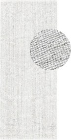 Hanse Home, Behoň Jaipur 106325 White, 80x200, biela, chodba / predsieň