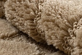 Kúpeľňový koberček SUPREME LINES kamienky, béžový