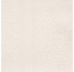 Uterák CLARYSSE ELEGANCE 60x110 cm smotanový, 100% bavlna