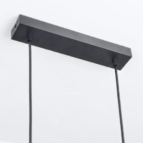 BRILAGI - LED RGBW Stmievateľný luster na lanku SELE 6xGU10/6,5W/230V čierny