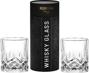 BOHEMIA PRESTIGE CLASSICO POHÁR NA WHISKY V TUBE 300ML SADA 2KS