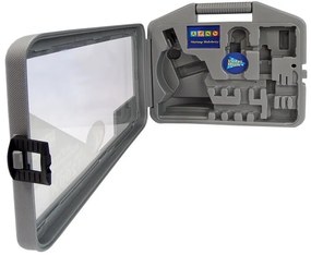 LEAN TOYS Mikroskop v kufri, 28 prvkov