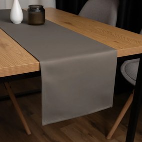 Biante Dekoračný behúň na stôl BKU-113 Hnedosivý 45x140 cm