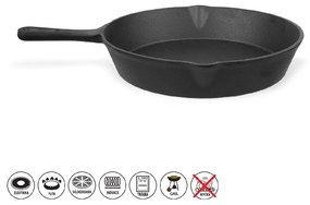 Grilovacia liatinová panvica ø 25 cm LITINA – Orion