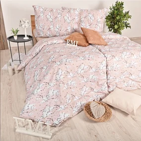 Obliečky bavlnené Swan EMI: Štandardný set jednolôžko obsahuje 1x 140x200 + 1x 70x90