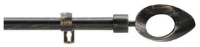 Kovová roztiahnuteľná garniža 120 - 210 cm Ovalon – douceur d'intérieur