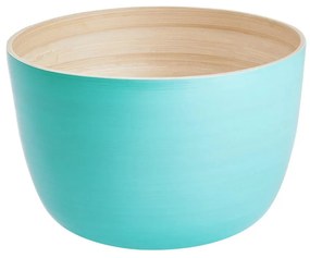 Butlers BAMBOO Bambusová miska 22 cm - tyrkysová