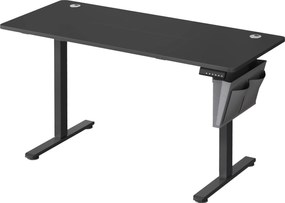 Elektricky nastaviteľný písací stôl Vasagle Foral 140 cm čierny
