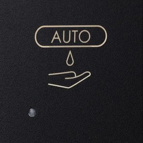 Automatický dávkovač penového mydla Stella Automatic Slim, čierna