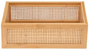 Bambusový kúpeľňový organizér Wenko Allegre, 22 x 7 cm