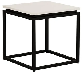 Konferenčný stolík Pivepo (biela + čierna) . Vlastná spoľahlivá doprava až k Vám domov. 1093155