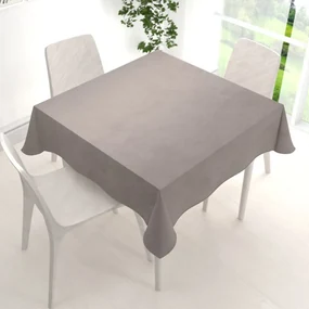 Biante Zamatový štvorcový obrus Velvet Prémium SVP-015 Latte 80x80 cm