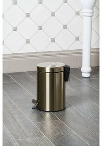 SAPHO XJ011 odpadkový kôš 3 l, bronz