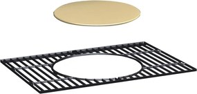 Multifunkčný BBQ gril Avenberg GENIUS+liatinový rošt+doska+pizza kameň