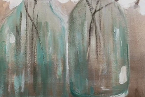 Maľovaný obraz na stenu KVETY 120x80 cm | rôzne rozmery
