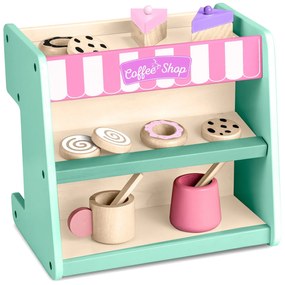 Cukráreň s kávovarom Ricokids 785100 mint
