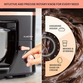 Klarstein Bella Elegance, kuchynský robot, 1800 W, 1,7 PS, 6 stupňov, 5 l