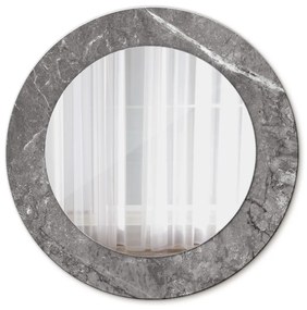 Okrúhle ozdobné zrkadlo Rustikálny mramor fi 50 cm