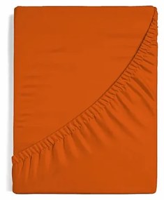 Napínacia plachta na posteľ - Orange Jersey 180/200/25