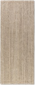 Hanse Home, Behúň Bouclé Jute 105973 Ivory White, 80x200, béžová, chodba / predsieň