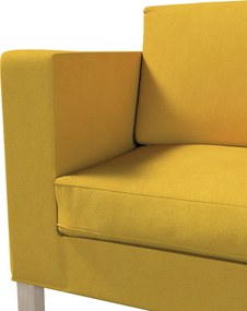 Poťah na sedačku Karlanda (rozkladacia,krátky) farba produktu žltá látka zapletaná