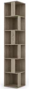 Regál na knihy Tower dub sonoma