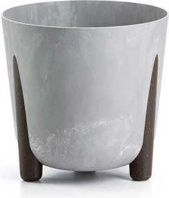 Kvetináč MOSS ECO 25,5x25,3 cm sivý betón