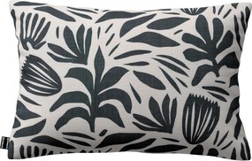 Karin - jednoduchá obliečka, 60x40cm farba produktu čierna látka zapletaná, vzorované
