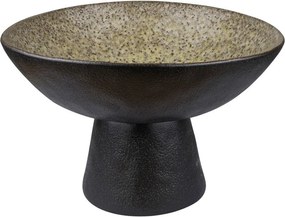 Čierna/béžová kameninová misa ø 31,5 cm By Hand – Mette Ditmer Denmark