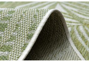 Kusový koberec Palmové listy zelený atyp 60x250cm