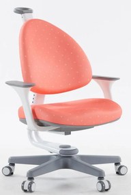 AMADEUS Detská rastúca stolička KLÁRA II červená lososová