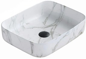 Mexen CARLA umývadlo, 50x39 CM, mramor, 21555092