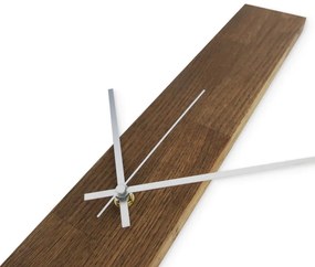 Elegantné drevené nástenné hodiny čierny  I SENTOP MAS019-TERRA