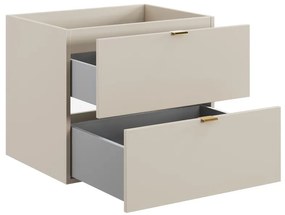 Závěsná skříňka pod umyvadlo Dalia Cashmere 60 cm kašmír