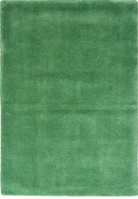 Asra, Ručne všívaný kusový koberec Asra wool sv. zelená, 60x110, zelená, obývacia izba