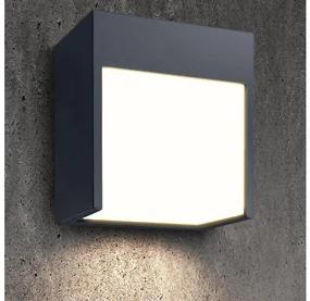 Brilagi - LED Vonkajšie nástenné svietidlo TERNI LED/12W/230V antracit IP44 BG0981