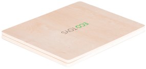 Vzdelávacia drevená magnetická tabuľa na notebook ECOTOYS