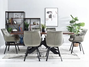 Stolička Aranbura (sivá metalická + čierna). Vlastná spoľahlivá doprava až k Vám domov. 1110912