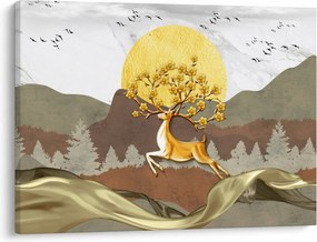 Obraz jeleňa (70x50 cm)