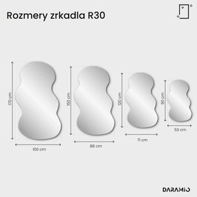 Zrkadlo Pure R30