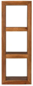 furniture-nabytek.cz - Policový regál do kúpeľne z dreva palisander 50x35x140