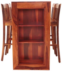 furniture-nabytek.cz - Kuchynský barový stôl z palisandra 140x110x60