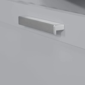 Sivá detská komoda s prebaľovacím pultom 87x100x75 cm Hamburg – Roba