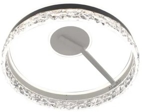 LED Stmievateľný prisadený luster LED/86W/230V 3000-6500K biela + diaľkové ovládanie