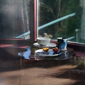 Hrnček Oiva Valssi 0,25l, modro-oranžový