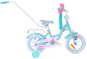 Fuzlu Detský bicykel 12" Lilly tyrkysový 10" 2023
