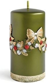 Vánoční svíčka Girlanda I 14 cm - výber z 5 prevedení