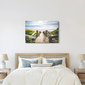 Obraz - Vstup na pláž (90x60 cm)