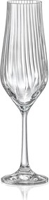 Crystalex poháre na sekt TULIPA OPTIC 170 ml 6 ks