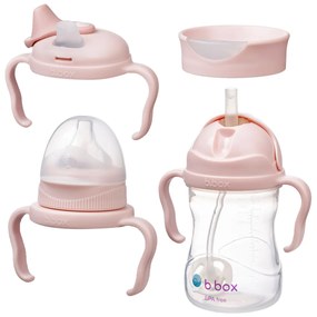 Univerzálna súprava na pitie 240 ml – svetloružová